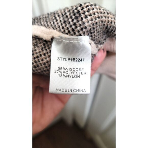 Jodifl Leopard Print Open Front Cardigan Sweater With Pockets - Picture 9 of 10